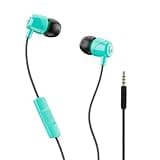 Skullcandy Jib Wired Earbuds with 3.5mm AUX Plug, Noise Isolating Fit, in-Line Microphone Call and Track Control, Convenient for Travel - Miami