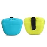 RoyalCare Silicone Dog Treat Pouch-Small Training Bag-Portable Dog Treat Bag for Leash with Magnetic Closure and Waist Clip airtight sealed - 2pieces [US Design Patent]