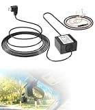 Parking Mode Cable for Garmin Dash Cams Mini 2/57/67W/Tandem, 13ft Micro USB Dashcam Power Cord, 12V-24V Low Voltage Protection, Hardwire Kit Replaces 010-12530-03
