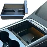 JVMA Center Console Organizer Tray Backlight Transparent Smooth Slide