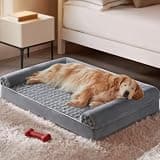 BFPETHOME Orthopedic Washable Large Dog Bed for Senior Dog Comfy Sleep