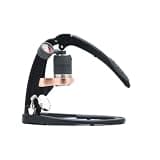 Flair UPDATED 49 PRO (Black) - All manual 49mm lever espresso maker with handled portafilter, pressure gauge and no plastics in brew path