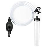 Laifoo 5ft Aquarium Siphon Vacuum Cleaner for Fish Tank Cleaning Gravel & Sand