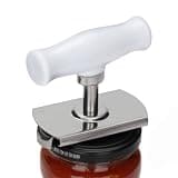 Kichwit Jar Opener for Arthritis, Stainless Steel Jar Lid Opener for Small and Medium Jar Lids