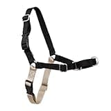 PetSafe Easy Walk No-Pull Dog Harness - Ultimate Harness to Help Stop Pulling - Pull-Free Walks - Take Control & Teach Better Leash Manners - Patented Martingale Loop Design - Black, Medium