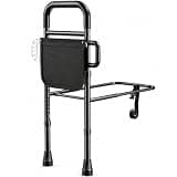 Medical king Bed Rails for Elderly Adults Safety Bed Assist Rails for Seniors with Adjustable Heights ASTM Approved Easy to get in or Out of Bed with Floor Support