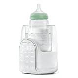 Momcozy NightPro Bottle Warmer for Baby Breast Milk with Night Light | Easy Night Feeding, BPA-Free Tritan, Fast & Even Heating with Nutrients Preserved, Newborn Breastfeeding Essentials for Mom