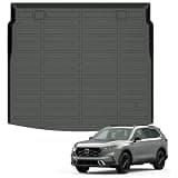Auxko All Weather Cargo Liner Fit for Honda CR-V(Include Hybrid) 2023 2024 2025 2026 Upper Position TPE Rubber Trunk Mat CRV Accessories All Season Guard Odorless Anti-Slip Cargo Mat Black