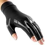 FREETOO All-Around Compression Arthritis Gloves for Women for Pain, Carpal Tunnel Relief Gloves for Men, Hand Compression Gloves for Crocheting,Gaming,Arthritis,Swelling.Black M