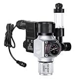 Hygger CO2 Aquarium Stable Pressure Single Gauge Regulator for Planted Tank | Stable output pressure, 360° rotatable bubble counter, fits 5/8" UNF & CGA320 tanks, IP65 waterproof, precision needle valve
