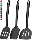 Coukre 3 Pack Silicone Spatula Set, Heat Resistant to 500°F, BPA-Free