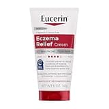 Eucerin Eczema Relief Body Cream with Colloidal Oatmeal, 5 OZ | Daily Eczema Cream, Soothes Eczema-Prone, Itchy Skin, Reduced Flare Ups, NEA Accepted, Fragrance Free, Steroid Free