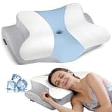 Cervical Pillow for Neck Pain Relief, Ergonomic Neck Pillow for Sleeping