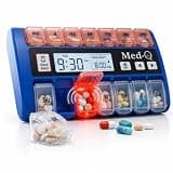 Med-Q Electronic Pill Dispenser with Alarm for Dementia and Elderly