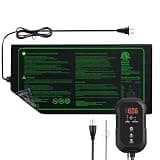 Ruyyi 10"x20" Durable Seedling Heat Mat with Thermostat Controller