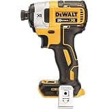 DEWALT 20V MAX XR Impact Driver, Brushless, 3-Speed, 1/4-Inch, Tool Only (DCF887B)