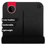 Manduka | Begin Yoga Mat | Black | 68 x 24 in, 5mm | Soft, Cushioned Support for Gentle Movement, Lightweight & Reversible with Alignment Stripe, Budget-Friendly