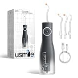 usmile C30 Cordless Water Flosser, 300ml Tank, 5 Modes, IPX7, Black