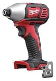 Milwaukee 2656-20 M18 18V 1/4 Inch Lithium Ion Hex Impact Driver with 1,500 Inch Pounds of Torque and LED Lighting Array (Battery Not Included, Power Tool Only)