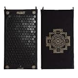 ShaktiMat Acupressure Mat for Relaxation, Massage Muscles, Aid Sleep & Unlock Inner Tension, Similar to Acupuncture, No Needles Required (Classic, Level 1, Shakti Black)