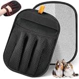 Salhap Pet Hair Removal Glove for Cats & Dogs, Upgraded Five-Finger Electrostatic Pet Hair Glove, Reusable Magic Brush Pet Hair Remover Tool for Laundry, Couch, Carpet, Car Seat