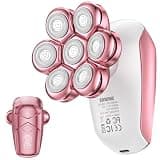 SHPAVVER Electric Razors for Women Legs: 7D Electric Shavers for Womens Full Body Legs, IPX7 Waterproof Wet Dry Shaver Portable for Lady Face Bikini Arms Underarms