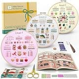 Bradove Beginner Embroidery Kit for Adults and Kids