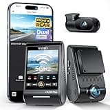 VIOFO A229 Plus Dash Cam Front and Rear, 2K Dual STARVIS 2 Sensors & HDR | 1440P+1440P Car Dash Camera, 5GHz Wi-Fi, Smart Voice Control, Ultra-Precise GPS, Built-in Supercapacitor, 24H Parking Modes